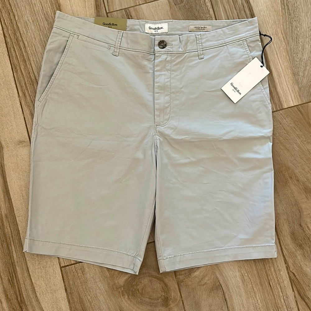 NWT Men’s Goodfellow & CO Linden Short sz 34 10” inseam